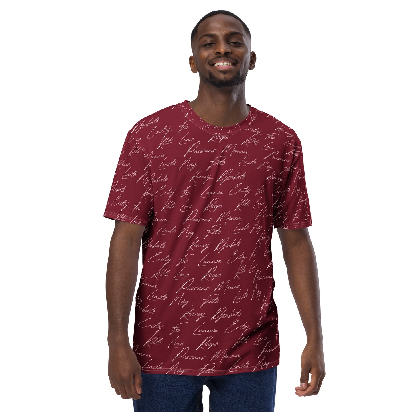 T-Shirt homme - Mo Mélé Pwisans nou