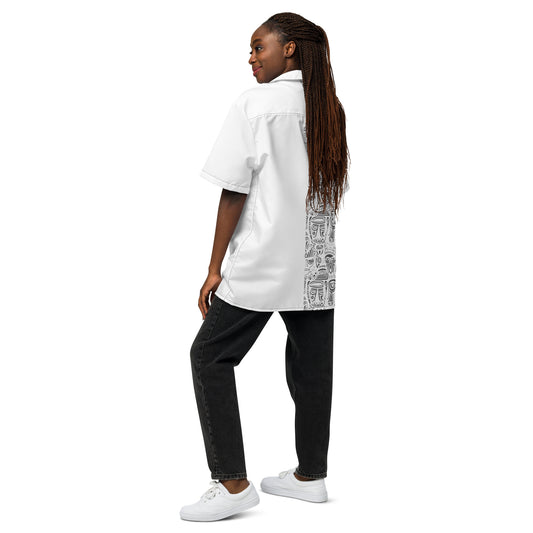 Chemise à boutons unisexe - Ubuntu Unity Collection