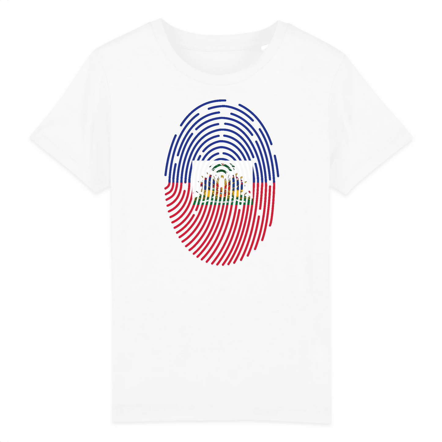 T-shirt enfant personnalisable "Identité" - Vizyon - KEMIT'ART - Martinique - Guadeloupe - Guyane - Créole