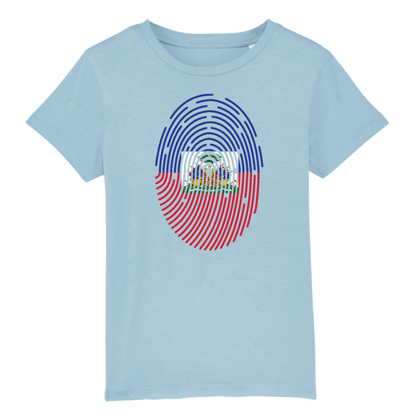 T-shirt enfant personnalisable "Identité" - Vizyon - KEMIT'ART - Martinique - Guadeloupe - Guyane - Créole