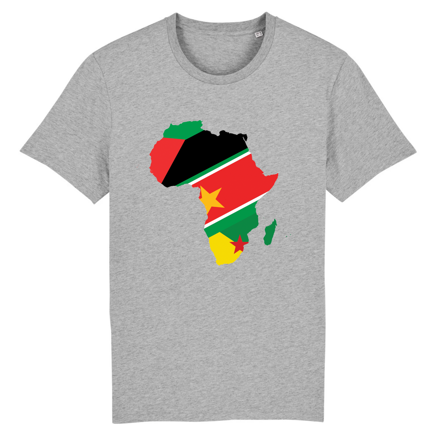 T-shirt Unisexe BIO Unisexe Rasin nou - Tjè nou blendé - KEMIT'ART - Martinique - Guadeloupe - Guyane - Créole