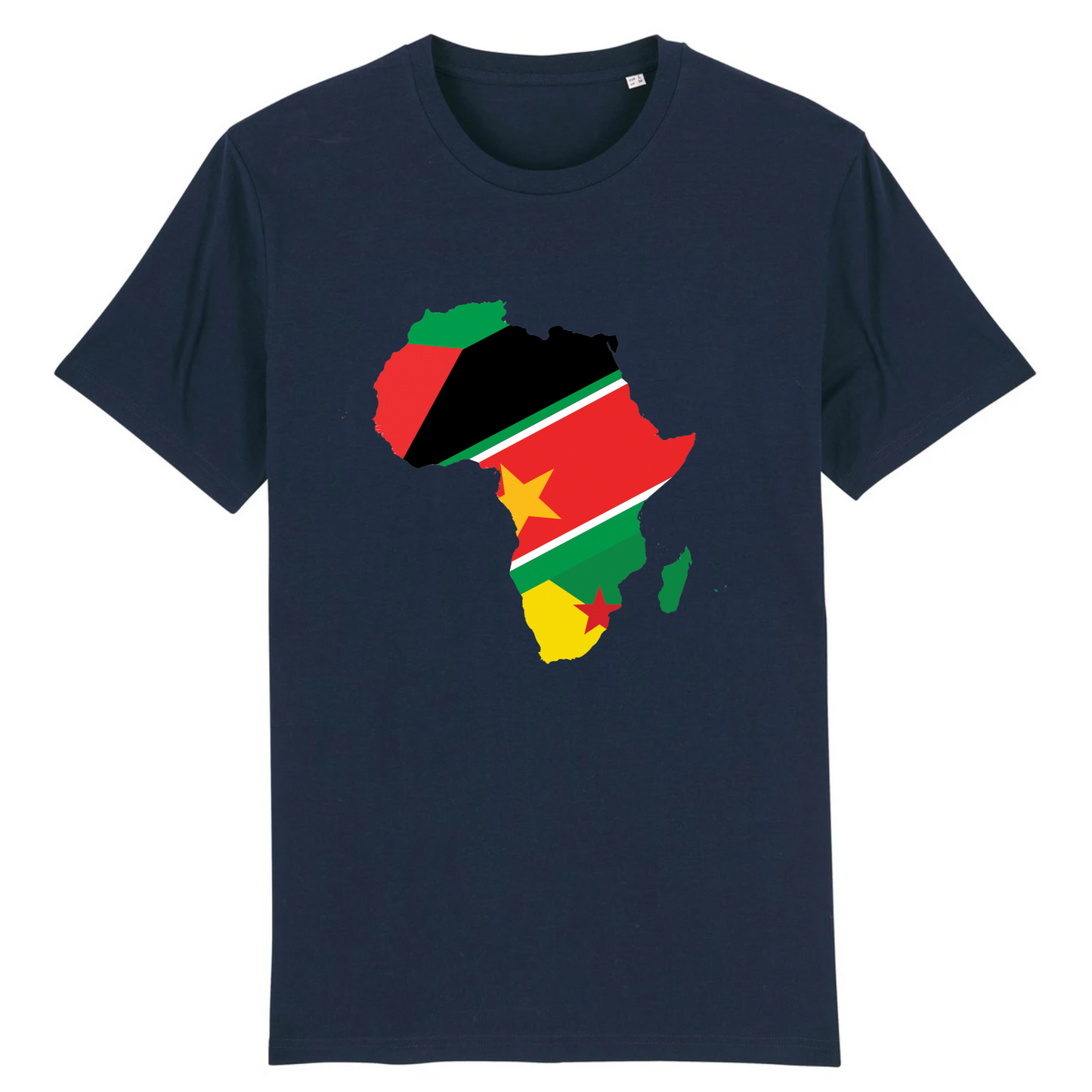 T-shirt Unisexe BIO Unisexe Rasin nou - Tjè nou blendé - KEMIT'ART - Martinique - Guadeloupe - Guyane - Créole