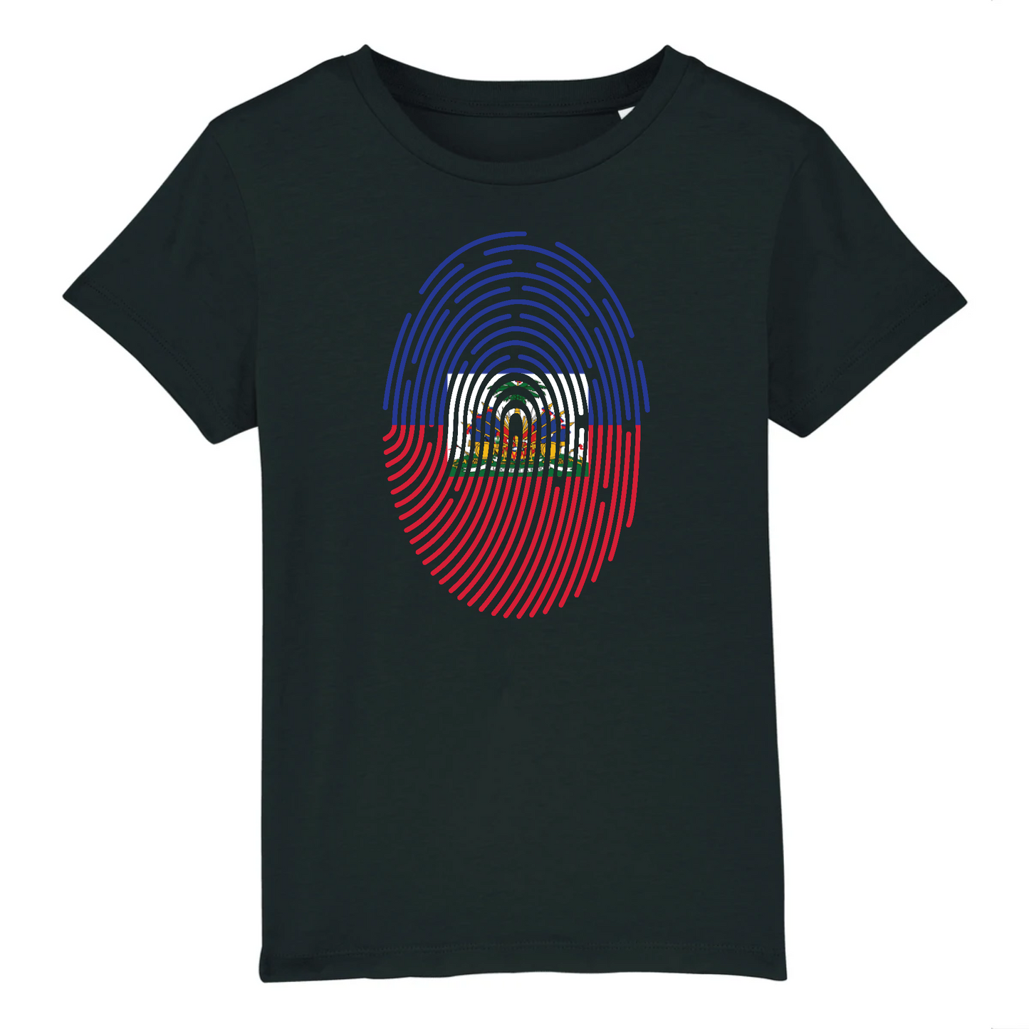 T-shirt enfant personnalisable "Identité" - Vizyon - KEMIT'ART - Martinique - Guadeloupe - Guyane - Créole