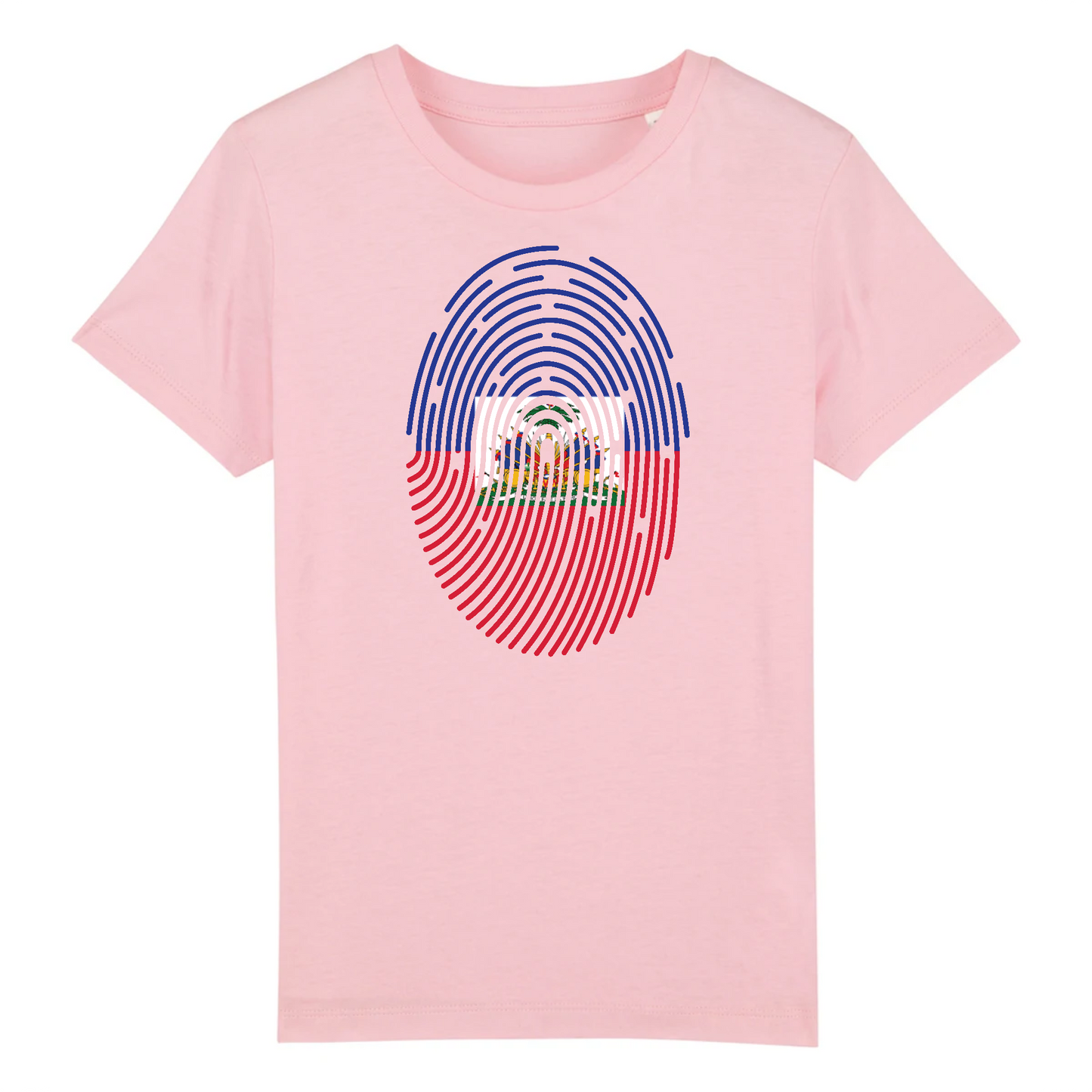 T-shirt enfant personnalisable "Identité" - Vizyon - KEMIT'ART - Martinique - Guadeloupe - Guyane - Créole