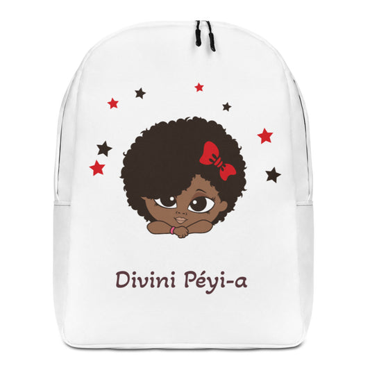 Minimalist children's backpack "Bel ti Flè" - Ti manmay