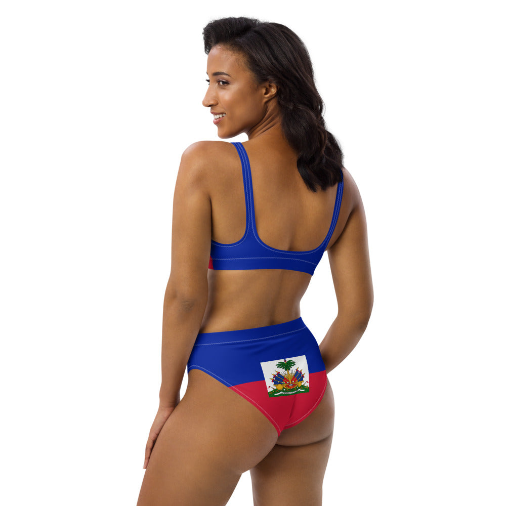 Eco-responsible high-waisted swimsuit bottoms "Ayiti" - Vizyon