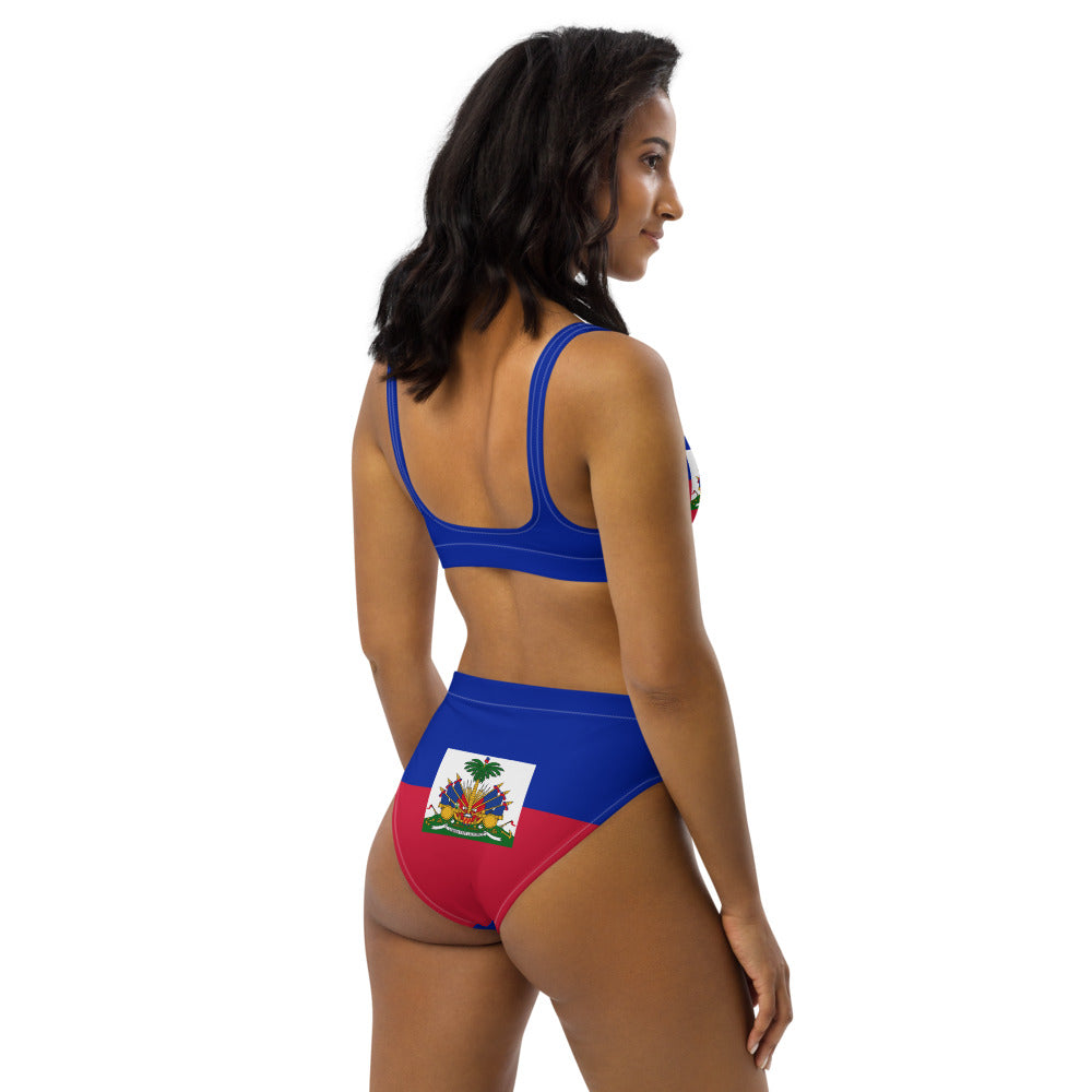 Eco-responsible high-waisted swimsuit bottoms "Ayiti" - Vizyon