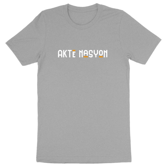 T-shirt unisexe premium - Aktè Nasyon II