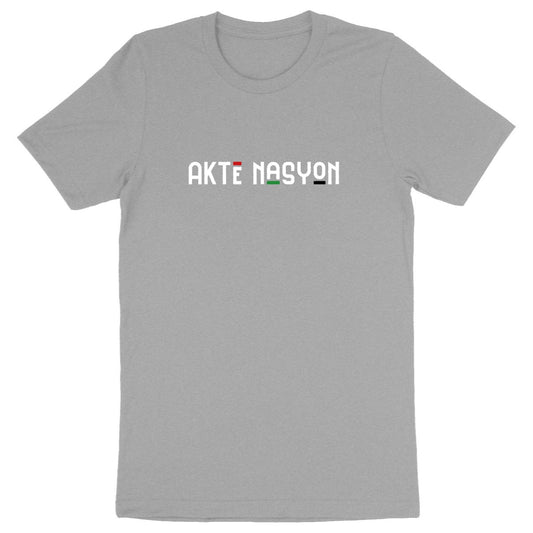 T-shirt unisexe premium - Aktè Nasyon II