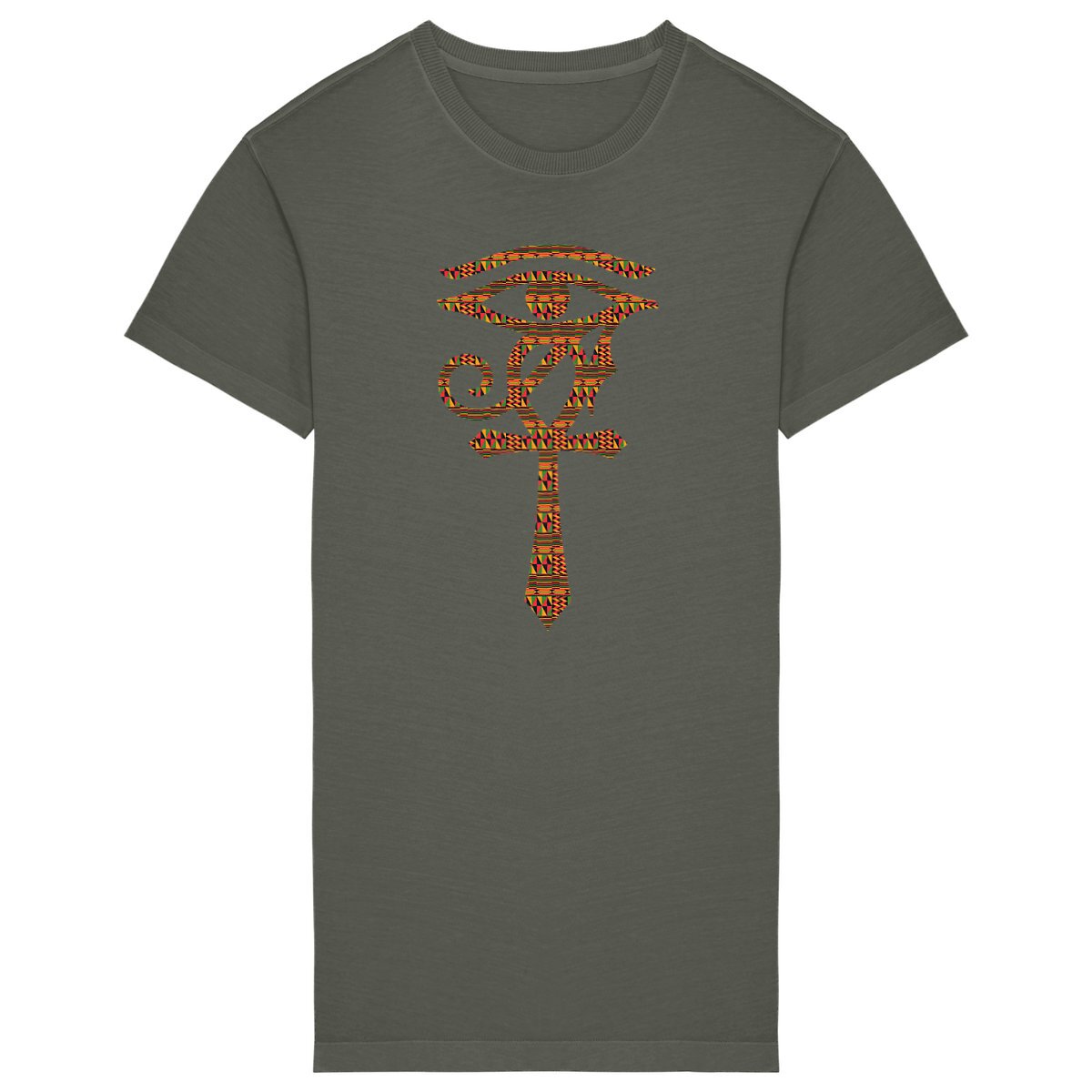 Robe T-shirt premium - Ankh oeil d'horus Wax