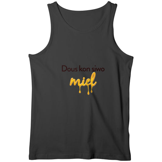 Débardeur Homme "Miel" - Kofi Jicho Kopo