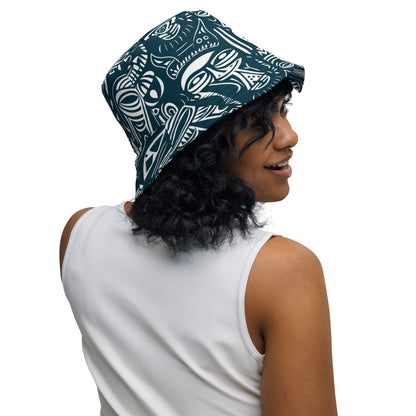 Reversible bucket hat - Ubuntu Unity Collection