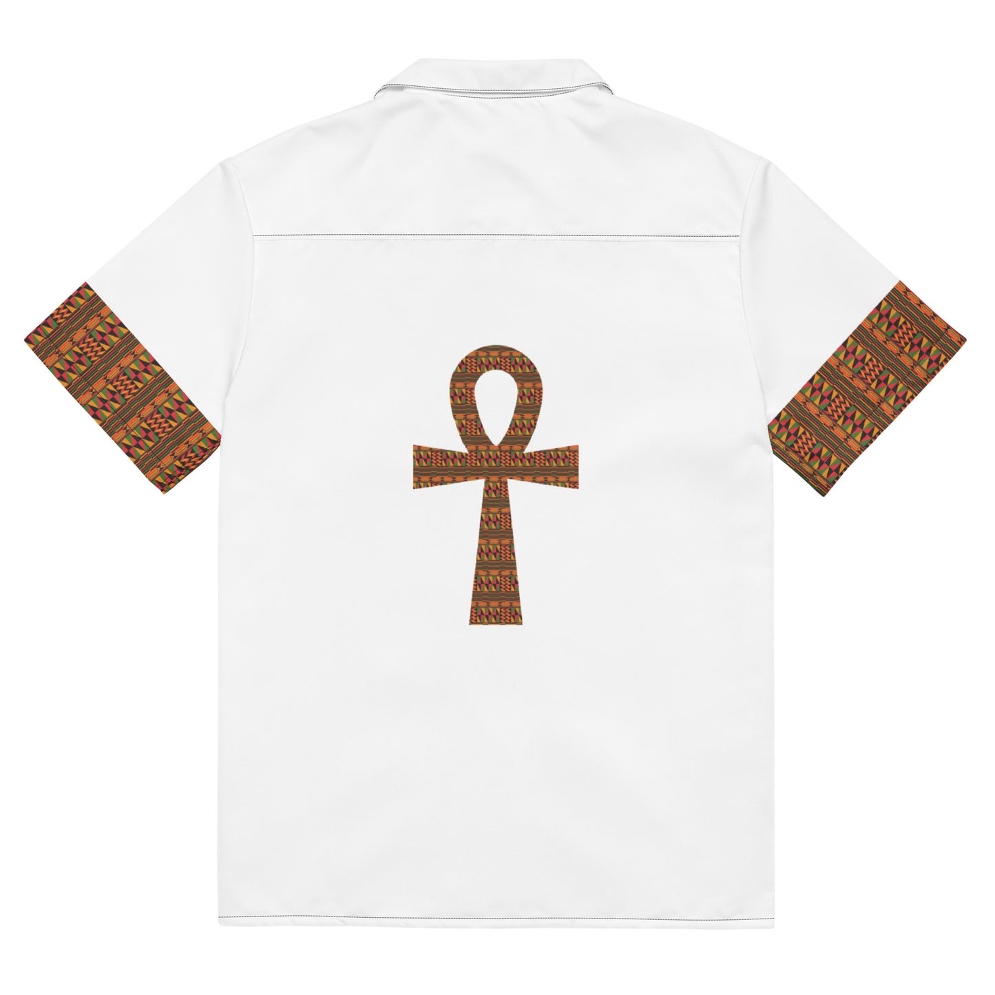 Unisex Button Down Shirt - Ankh Visionary