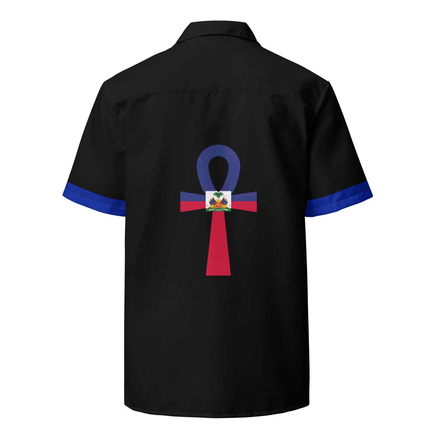 Chemise à boutons unisexe - Ankh Visionary Ayiti