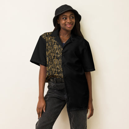 Unisex Button Down Shirt - Ubuntu Unity Collection