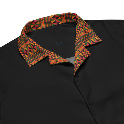 Unisex Button Down Shirt - Ankh Visionary