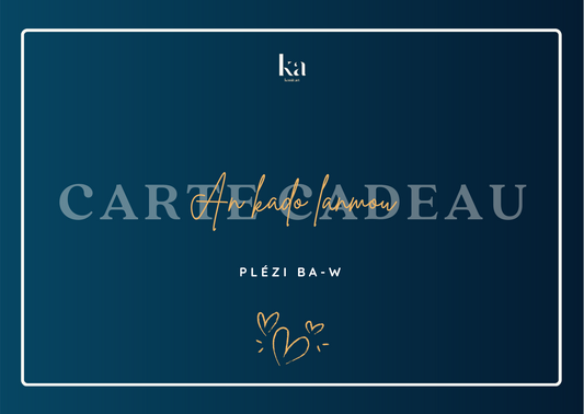 Carte Cadeau Kemit'Art