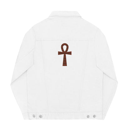 Veste denim unisexe - Ankh Visionary