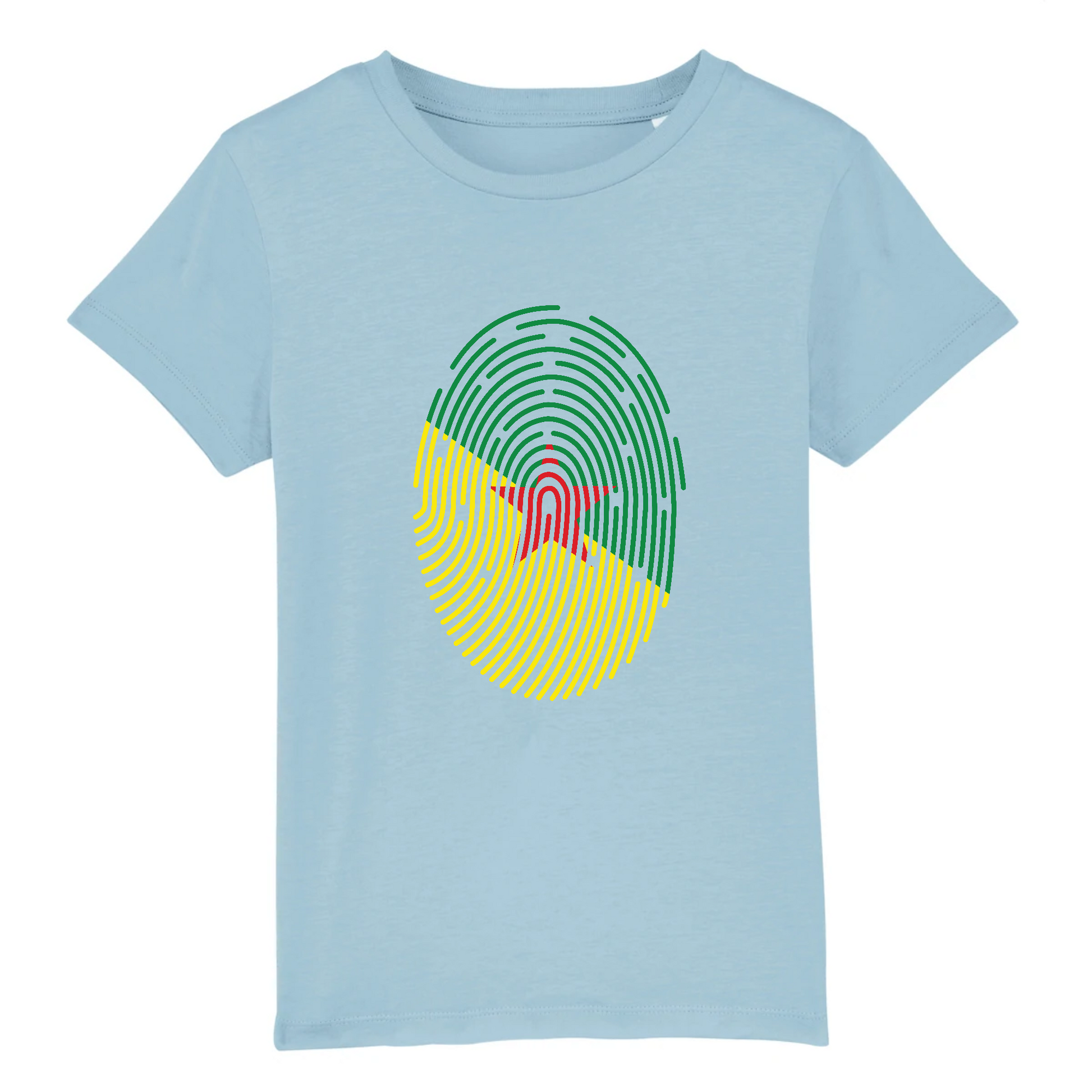 T-shirt enfant Personnalisable "identité" - Vizyon - KEMIT'ART - Martinique - Guadeloupe - Guyane - Créole