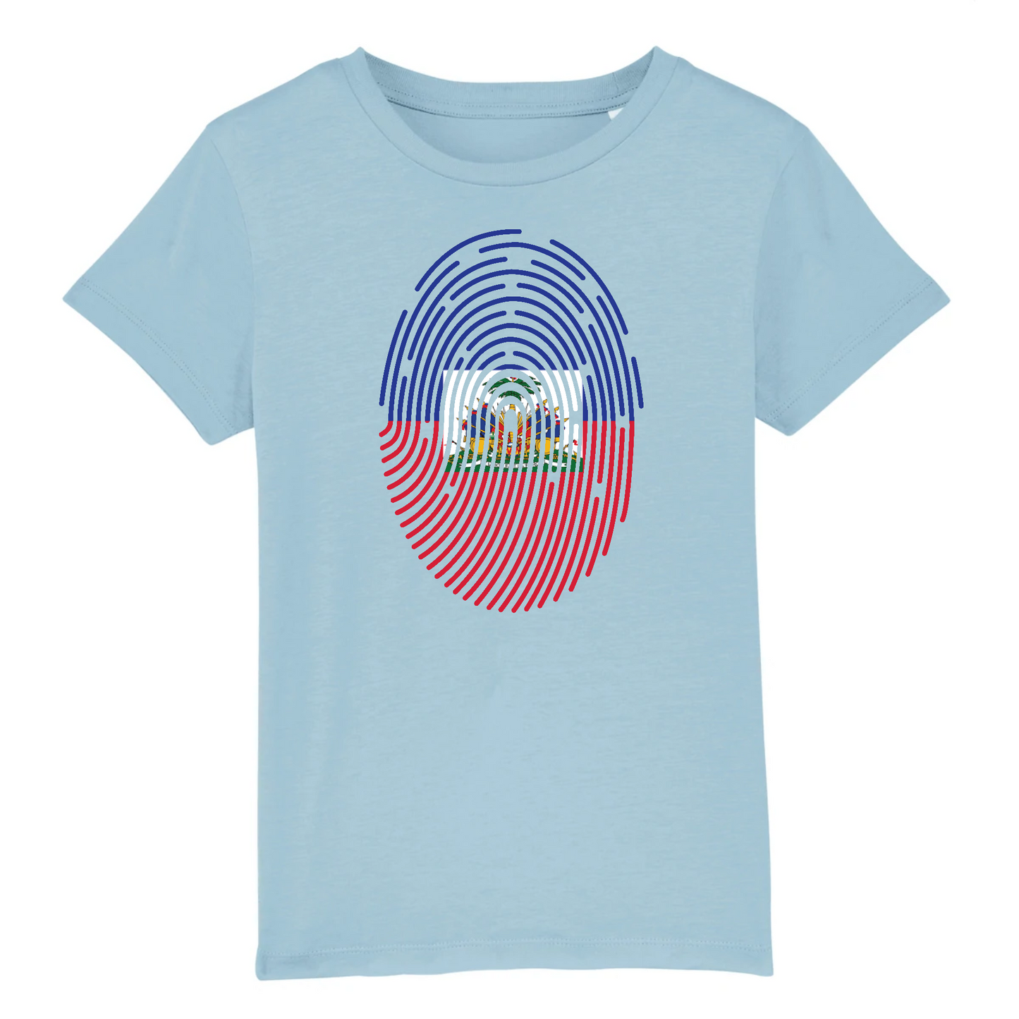 T-shirt enfant  personnalisable "Identité" - Vizyon - KEMIT'ART - Martinique - Guadeloupe - Guyane - Créole