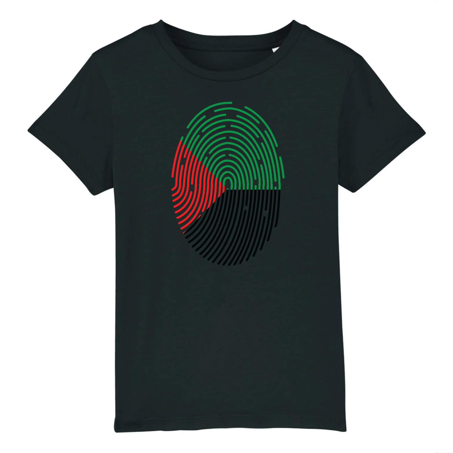 T-shirt enfant personnalisable "identité" - Vizyon - KEMIT'ART - Martinique - Guadeloupe - Guyane - Créole