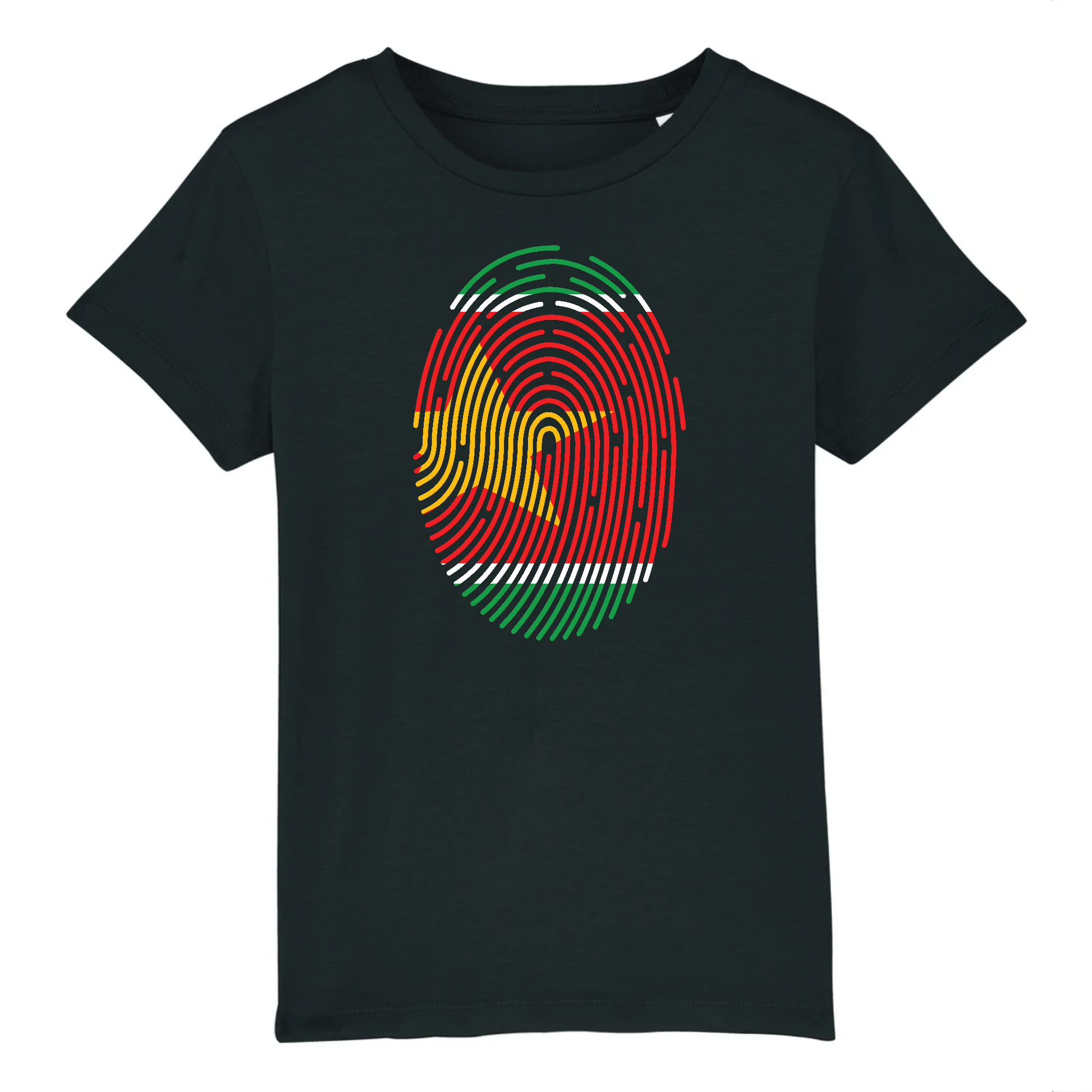 T-shirt enfant Personnalisable "Identité" - Vizyon - KEMIT'ART - Martinique - Guadeloupe - Guyane - Créole