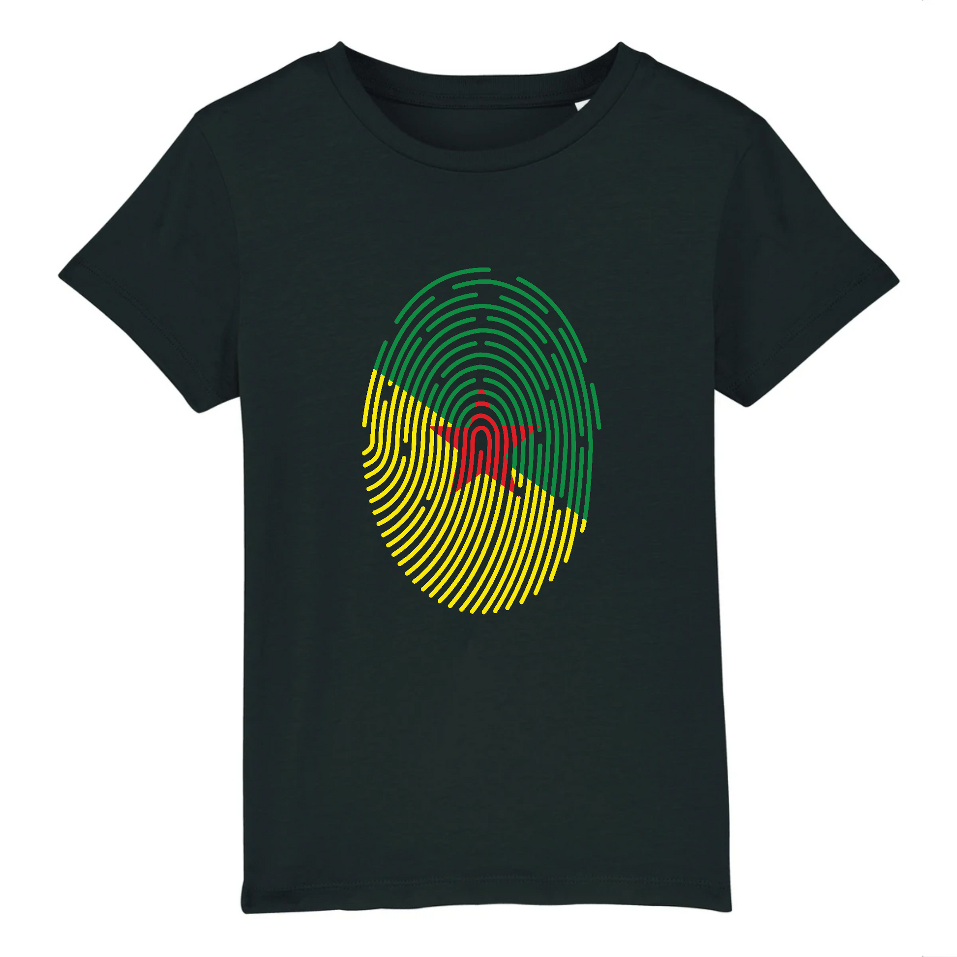 T-shirt enfant Personnalisable "identité" - Vizyon - KEMIT'ART - Martinique - Guadeloupe - Guyane - Créole