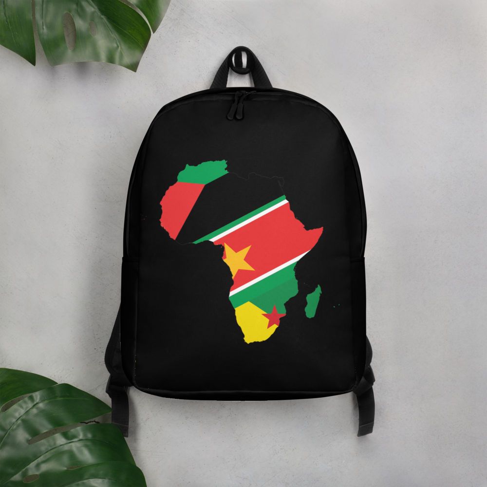 Sac à dos minimaliste Rasin Nou - Tjè mwen blendé - KEMIT'ART - Martinique - Guadeloupe - Guyane - Créole