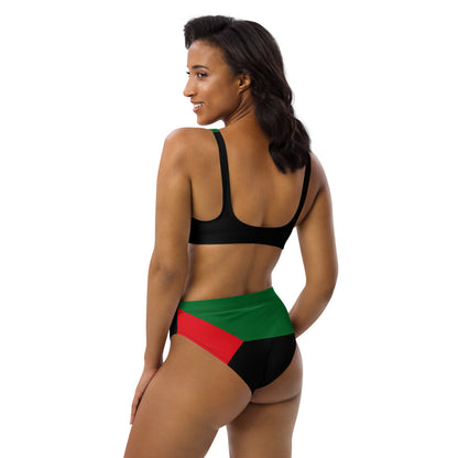 Eco-responsible high-waisted swim bikini "RVN" - Vizyon