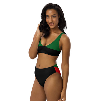 Eco-responsible high-waisted swim bikini "RVN" - Vizyon