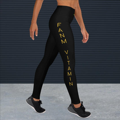 "Fanm Vitamin" Yoga Leggings - MayLynn