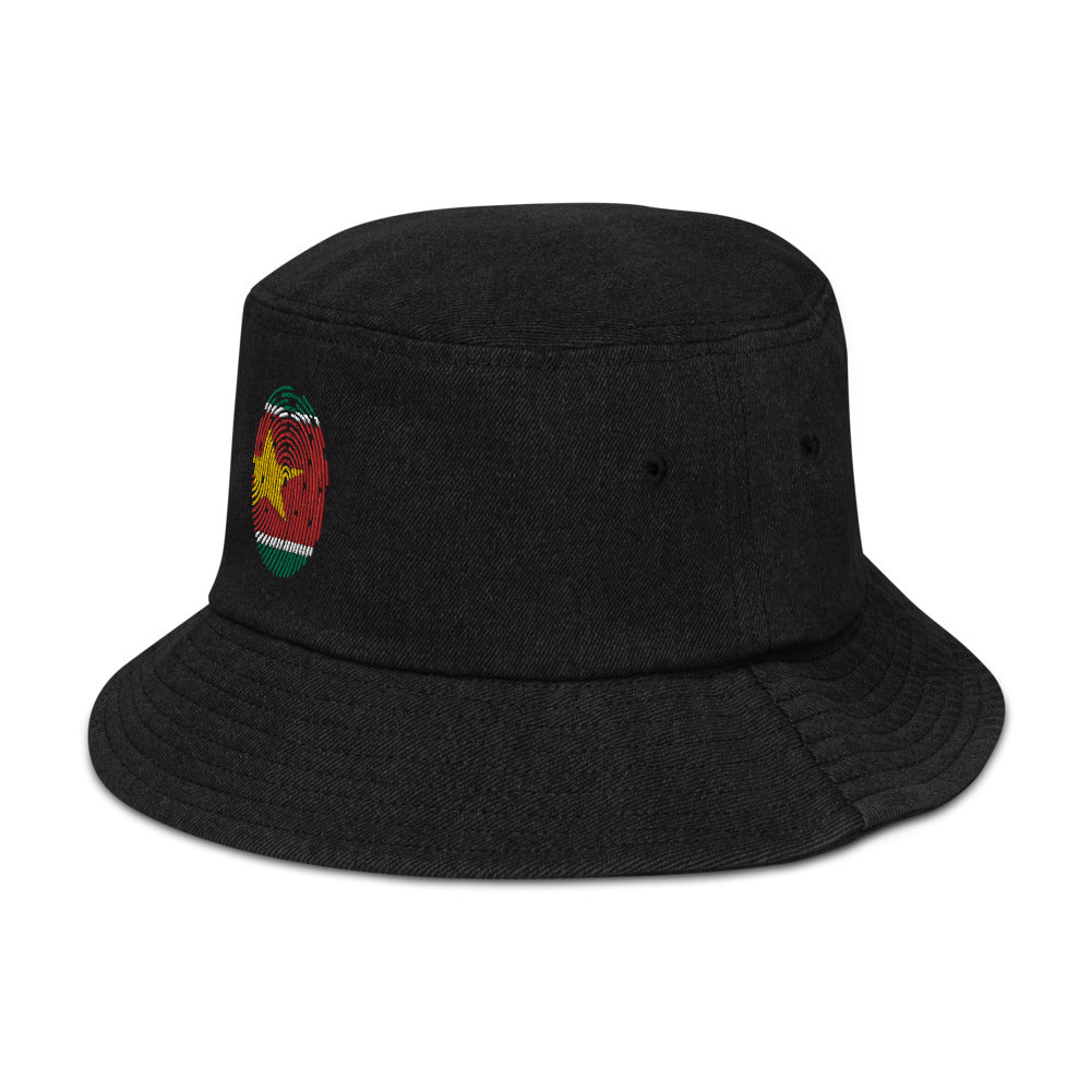 "Identity" denim bucket hat - Vizyon