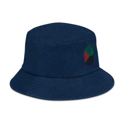 "Identity" denim bucket hat - Vizyon