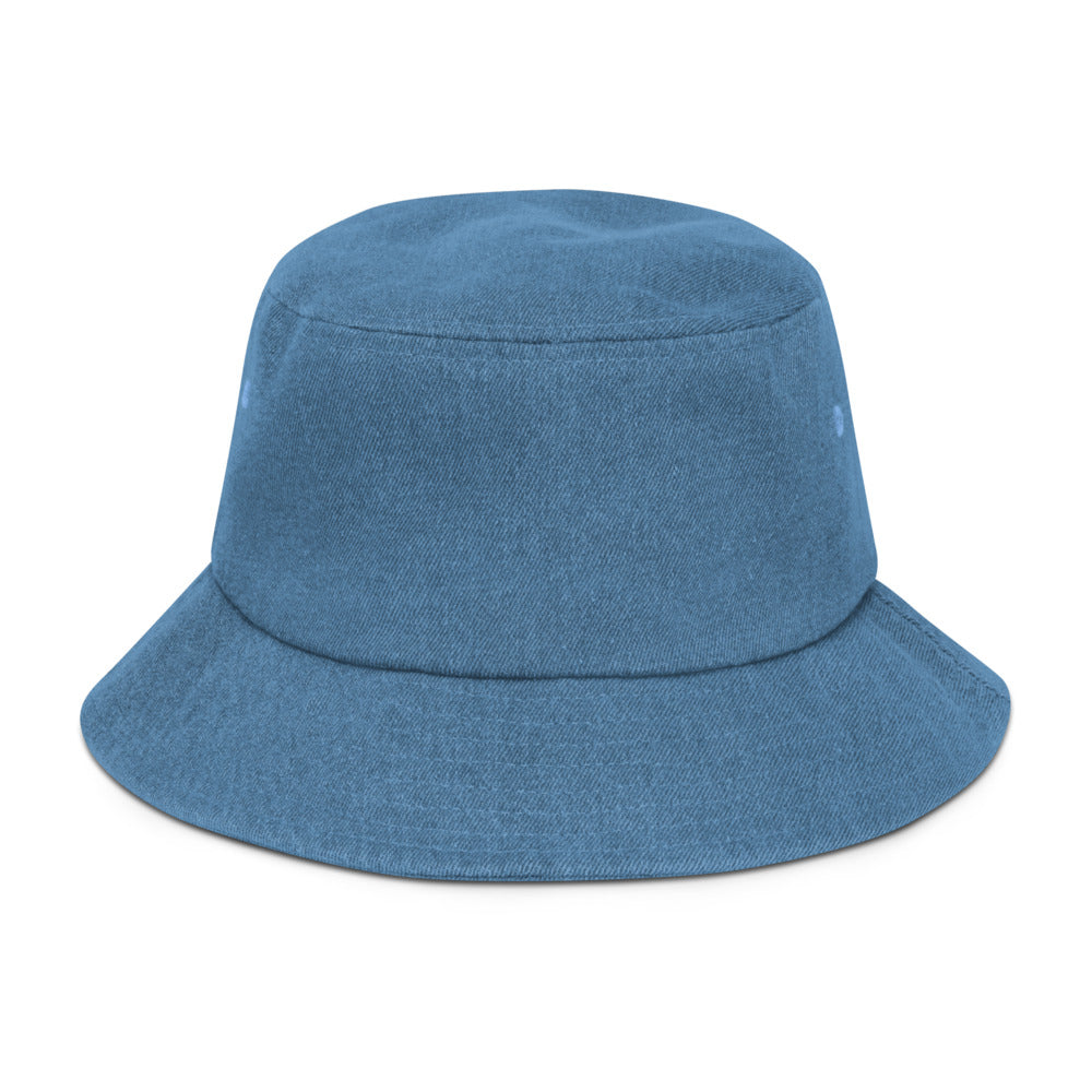 "Identity" denim bucket hat - Vizyon