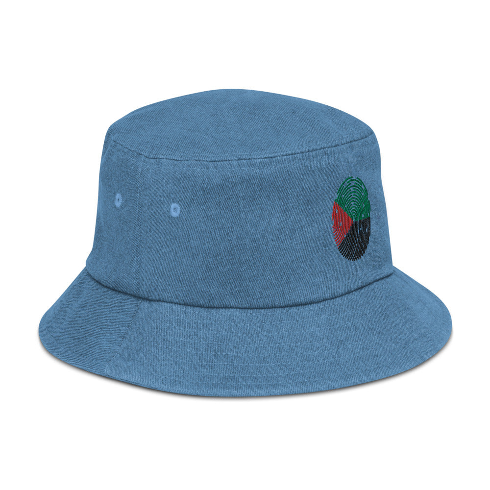 "Identity" denim bucket hat - Vizyon