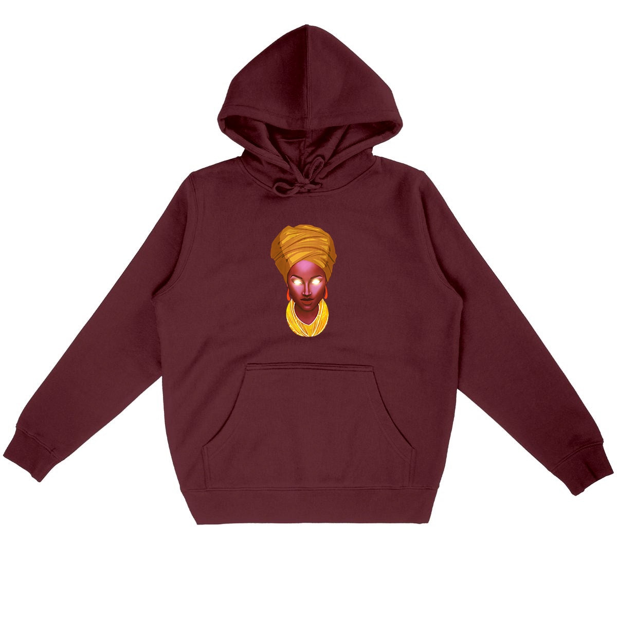 Sweat à capuche BIO Unisexe Djériez - Tony Faith Art