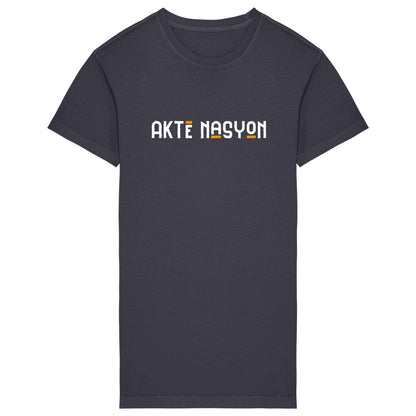 Robe T-shirt premium - Aktè Nasyon II