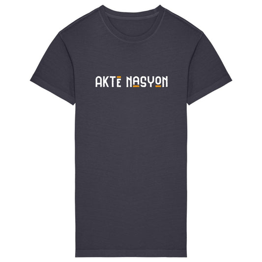 Robe T-shirt premium - Aktè Nasyon II