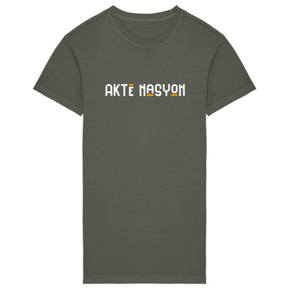 Robe T-shirt premium - Aktè Nasyon II