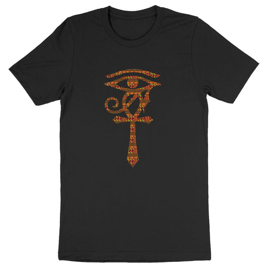 T-shirt unisexe premium - Ankh Oeil d'horus Wax