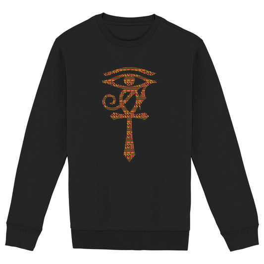 Sweat-shirt unisexe premium - Ankh Oeil d'horus Wax