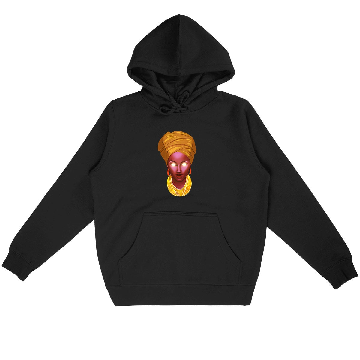 Sweat à capuche BIO Unisexe Djériez - Tony Faith Art