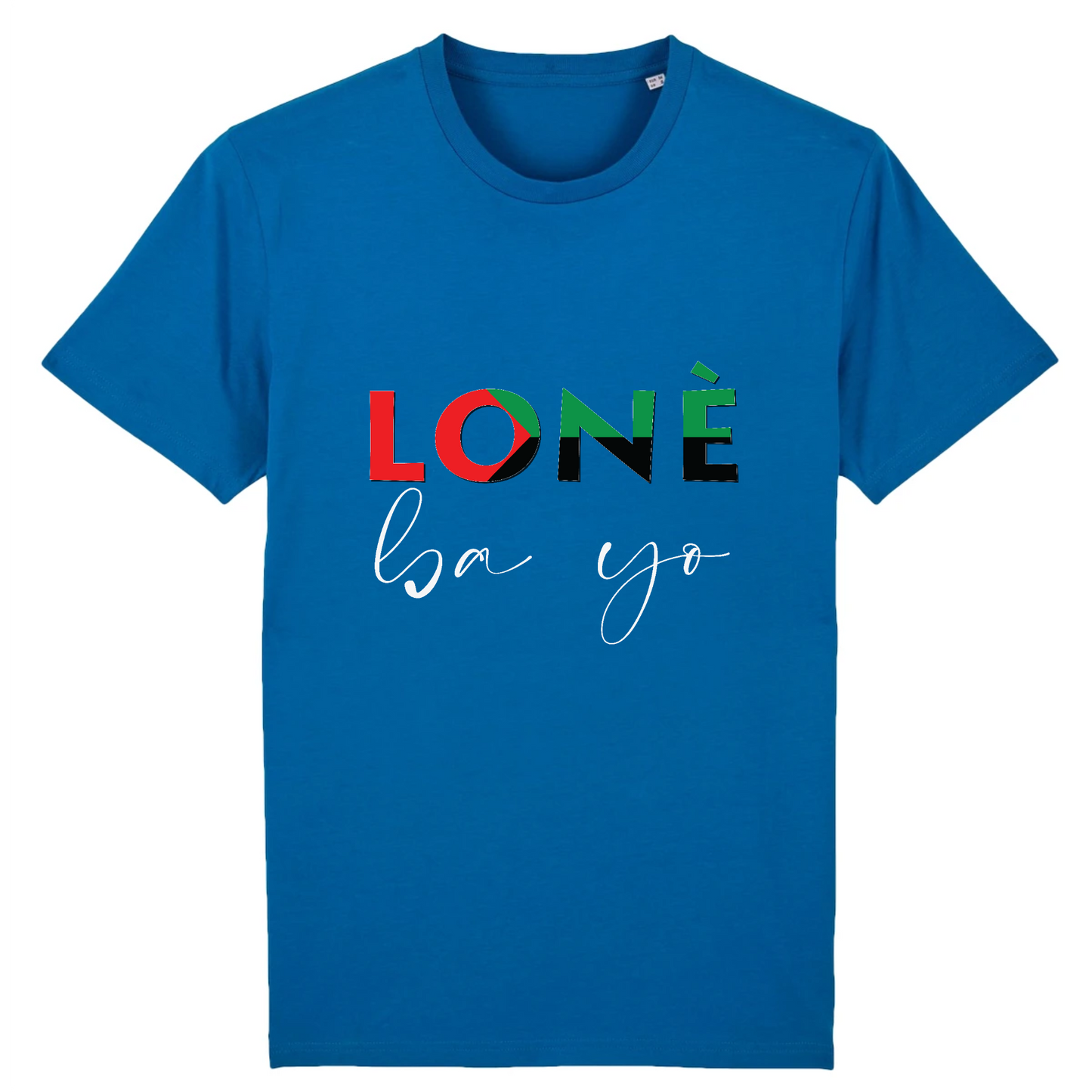 T-shirt personnalisé Unisexe Lonè - Vizyon - KEMIT'ART - Martinique - Guadeloupe - Guyane - Créole