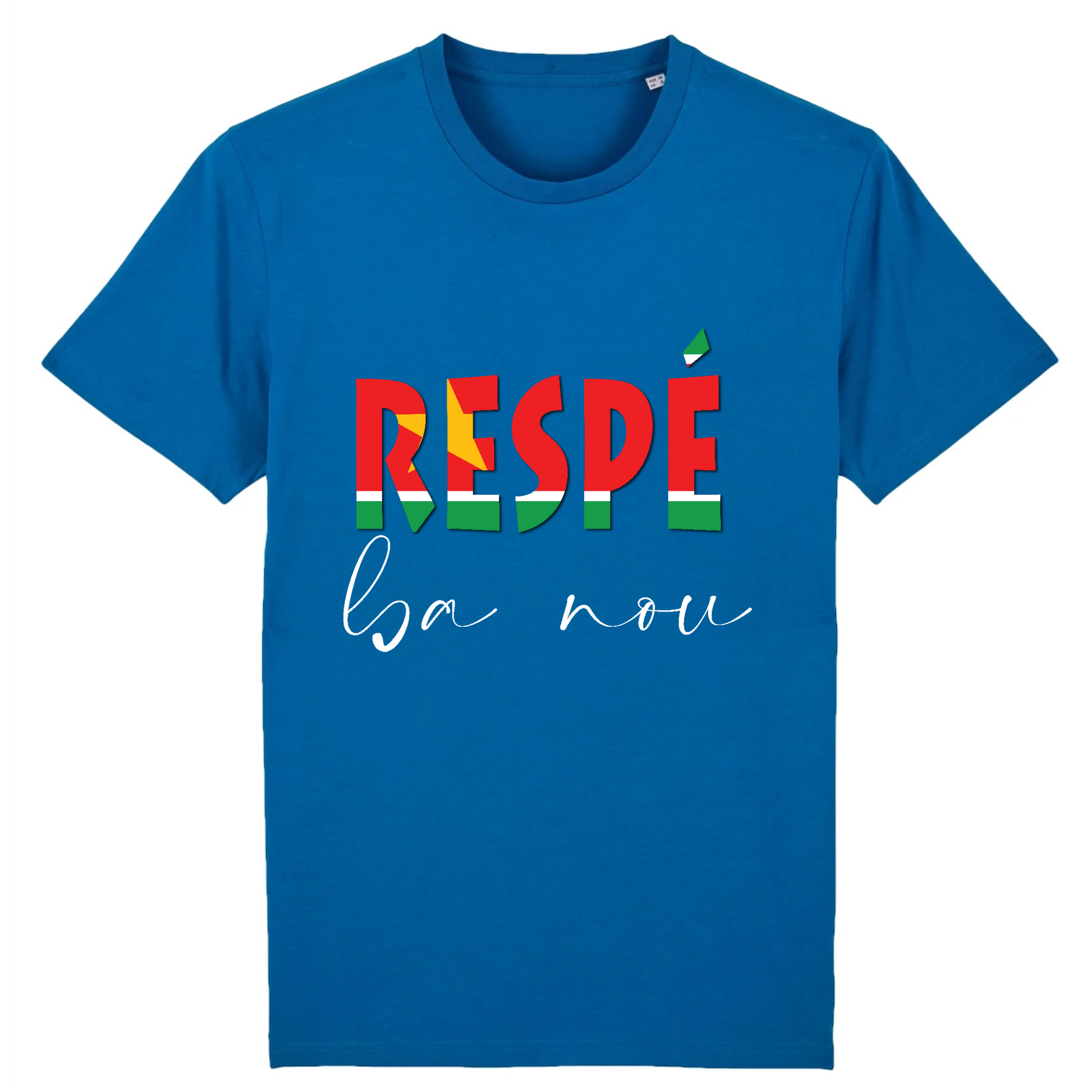 T-shirt unisexe "Respé" - Vizyon - KEMIT'ART - Martinique - Guadeloupe - Guyane - Créole