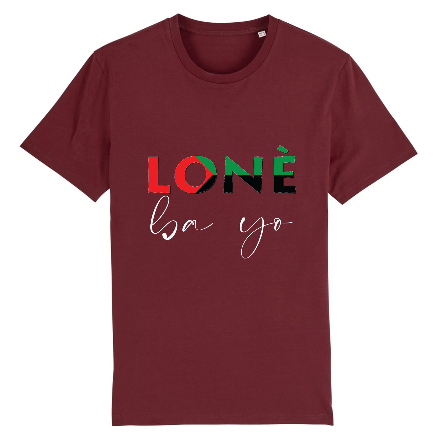 T-shirt personnalisé Unisexe Lonè - Vizyon - KEMIT'ART - Martinique - Guadeloupe - Guyane - Créole