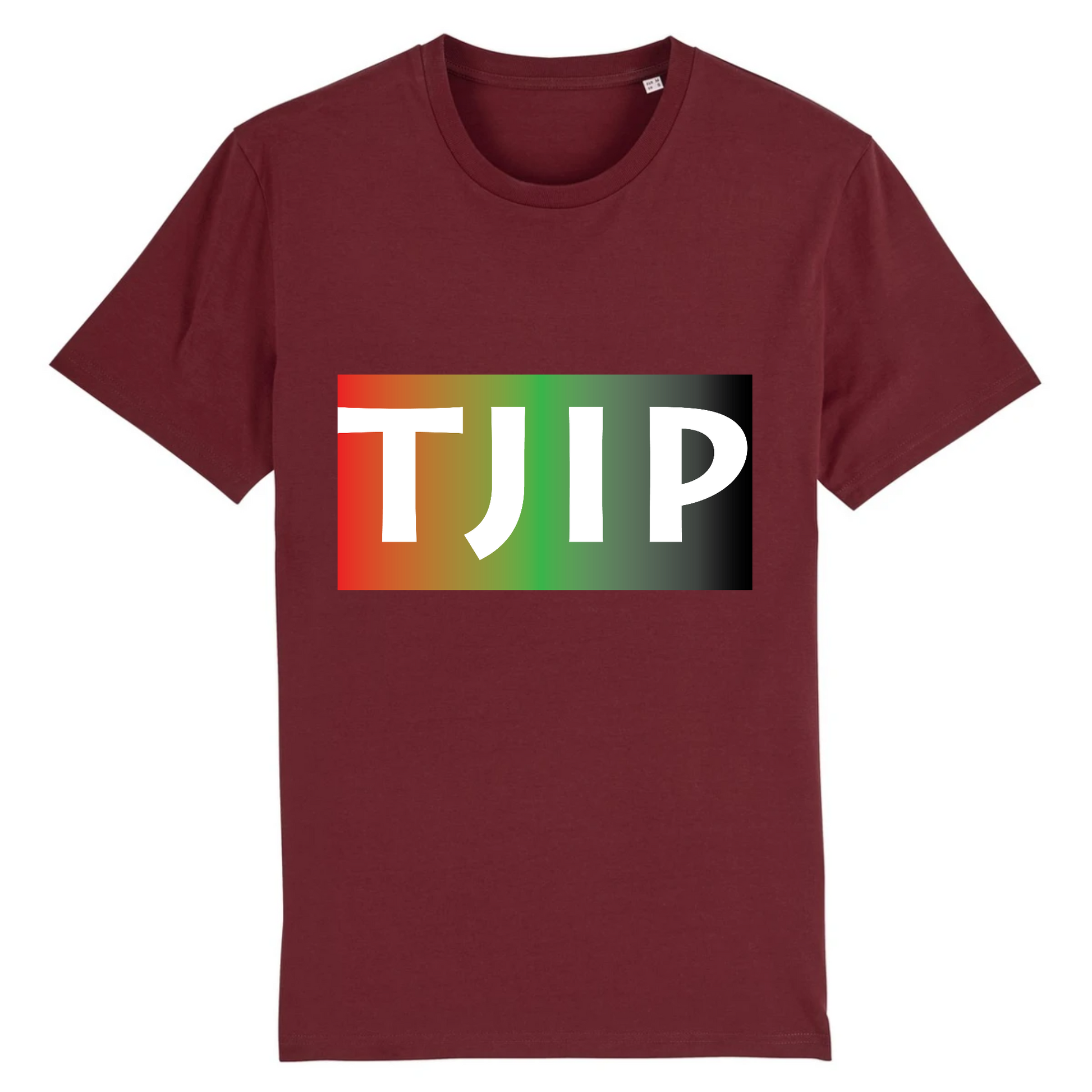 T-shirt personnalisé unisexe "Tjip" - Fòs Kreyol - KEMIT'ART - Martinique - Guadeloupe - Guyane - Créole