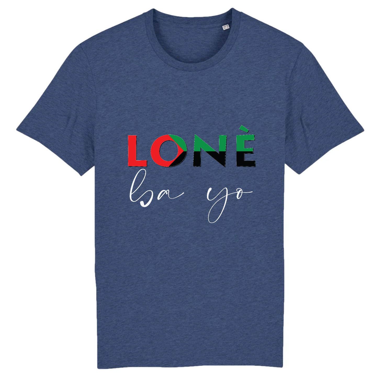 T-shirt personnalisé Unisexe Lonè - Vizyon - KEMIT'ART - Martinique - Guadeloupe - Guyane - Créole