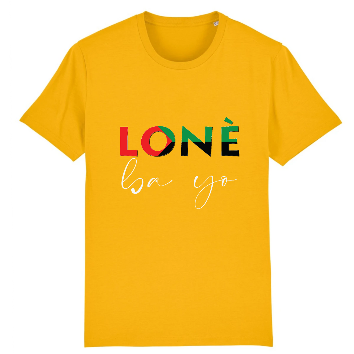 T-shirt personnalisé Unisexe Lonè - Vizyon - KEMIT'ART - Martinique - Guadeloupe - Guyane - Créole