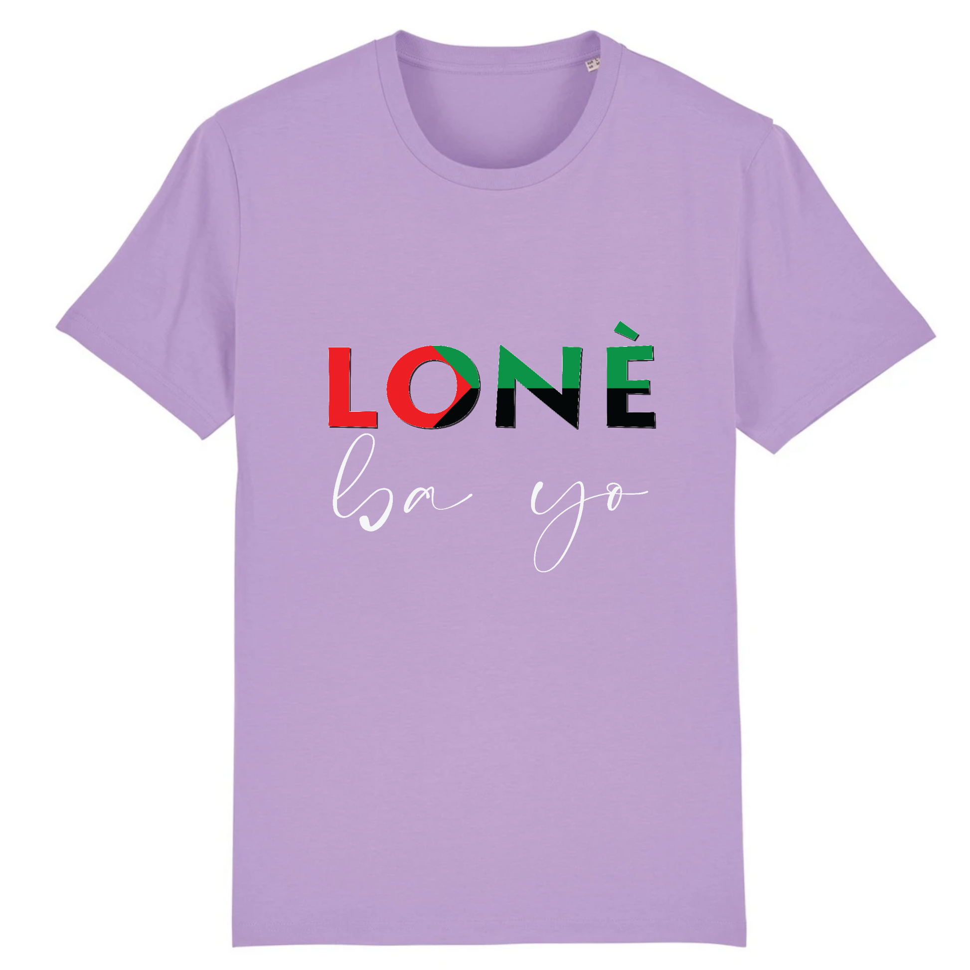 T-shirt personnalisé Unisexe Lonè - Vizyon - KEMIT'ART - Martinique - Guadeloupe - Guyane - Créole