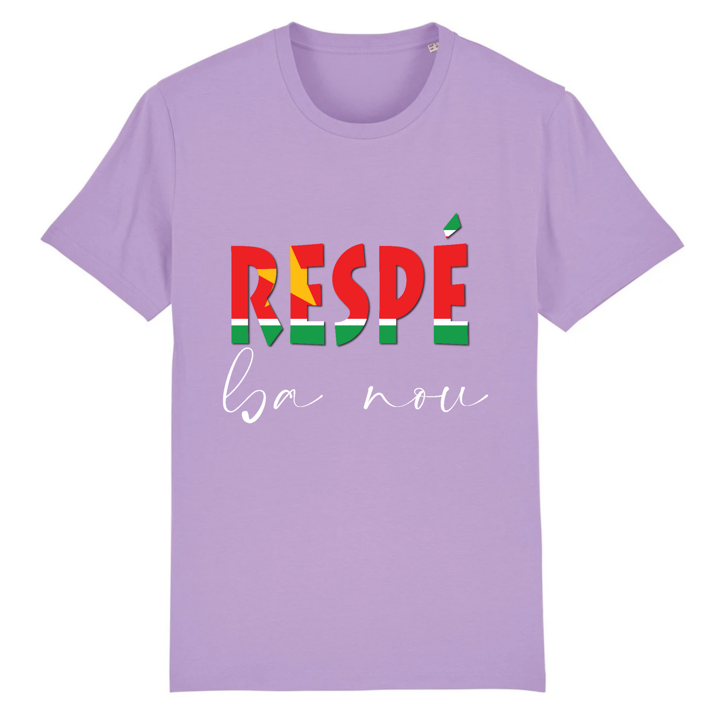 T-shirt unisexe "Respé" - Vizyon - KEMIT'ART - Martinique - Guadeloupe - Guyane - Créole